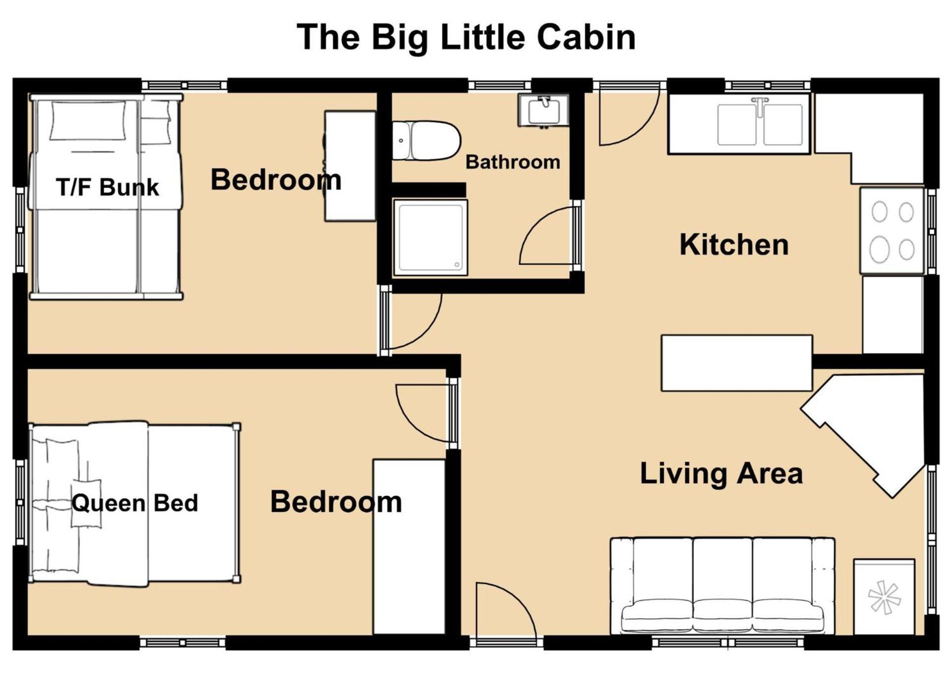 The Big Little Cabin - Hot Tub & Playground داهلونغا المظهر الخارجي الصورة